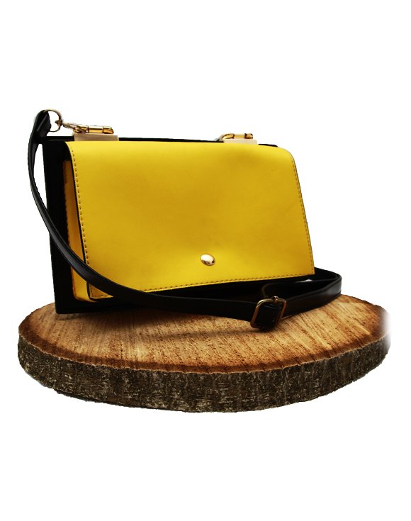 Heybe Dünyası Çift Renk Kadın Omuz Çantası