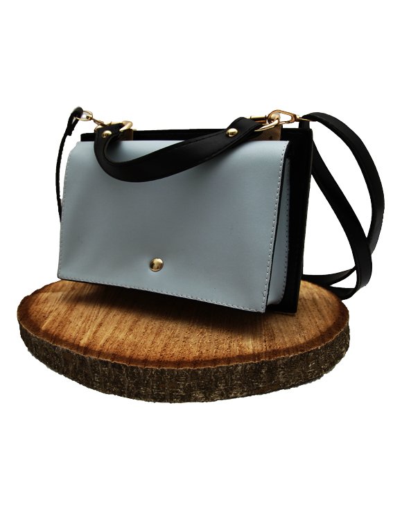 Heybe Dünyası Çift Renk Kadın Omuz Çantası