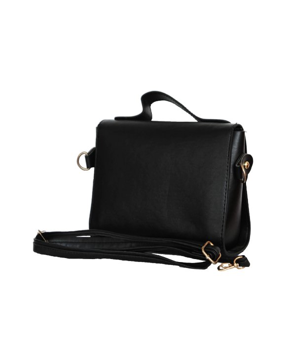 Heybe Dünyası Kadın Siyah Omuz Çantası