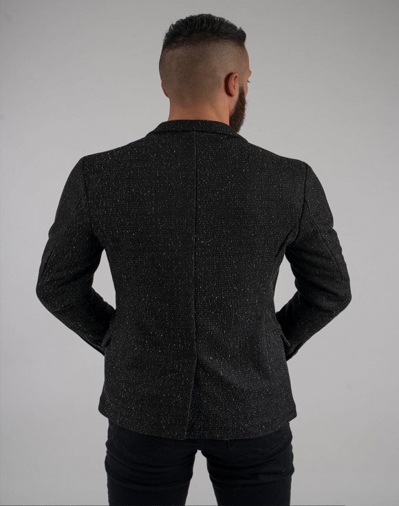 YUDU Jakarlı Örme Blazer Ceket